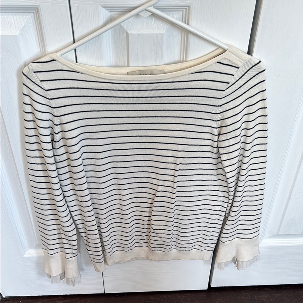 Loft Striped Sweater